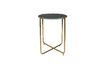 Miniature Timpa green marble side table 10