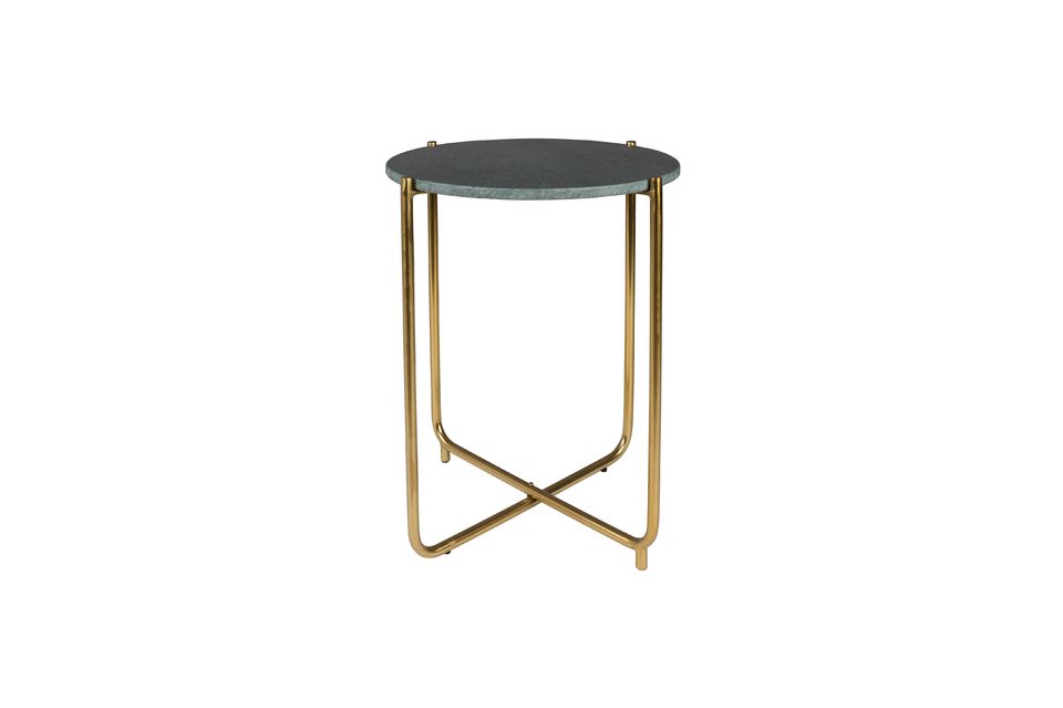 Timpa green marble side table - 8