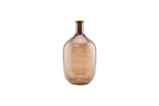 Tinka brown glass vase