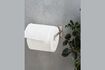 Miniature Toilet Paper Holder Brushed Steel Finish Welo 2