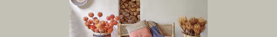 Material Details Toudou patterned cushion
