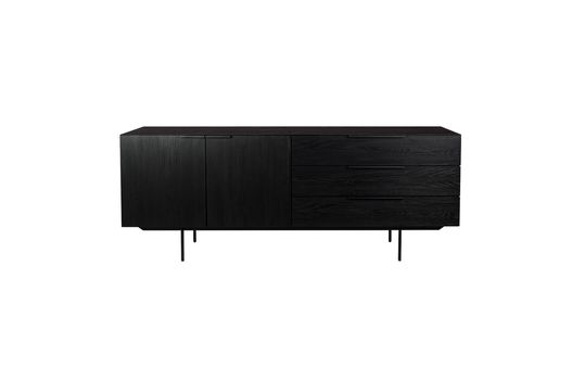 Travis Black Oak Sideboard Clipped