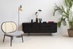 Miniature Travis Black Oak Sideboard 3