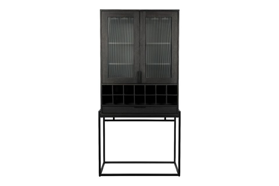 Travis cabinet in black oak Zuiver