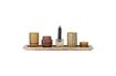 Miniature Tray with 5 glass candleholders Sanga 4