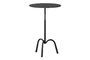 Miniature Trey black iron side table Clipped