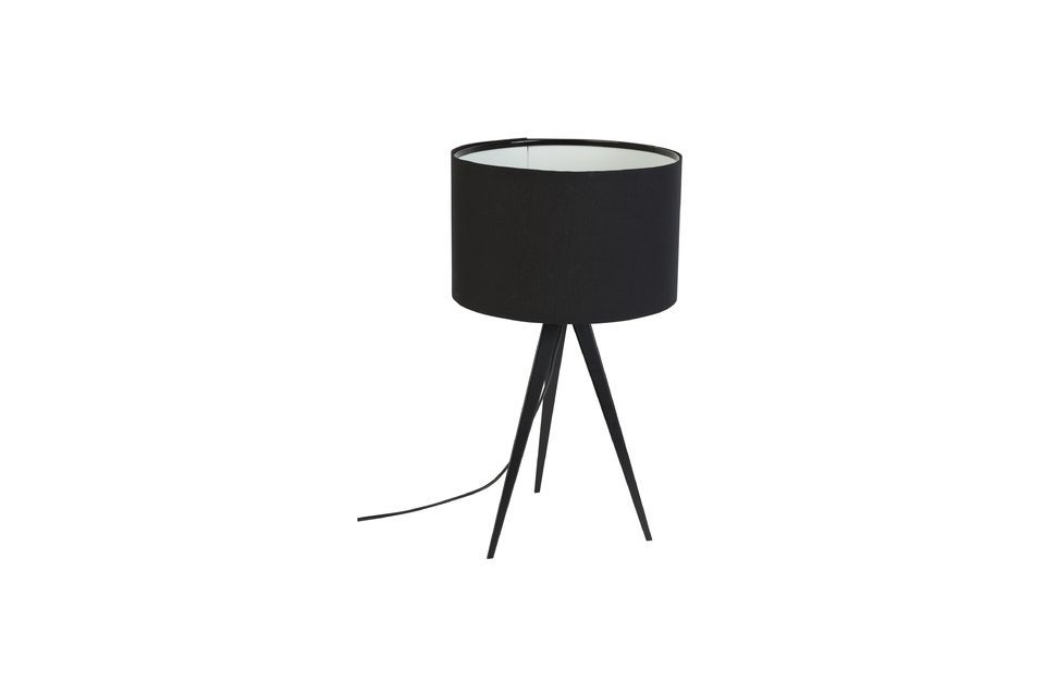 Tripod Black Table Lamp - 5