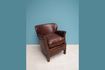 Miniature Turner leather armchair 1