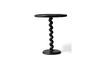 Miniature Twister black aluminum side table 3