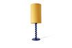 Miniature Twister dark blue aluminum lamp base 3