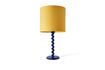 Miniature Twister dark blue aluminum lamp base 4