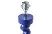 Miniature Twister dark blue aluminum lamp base 7