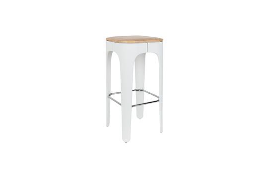 Up-High Bar Stool white Clipped
