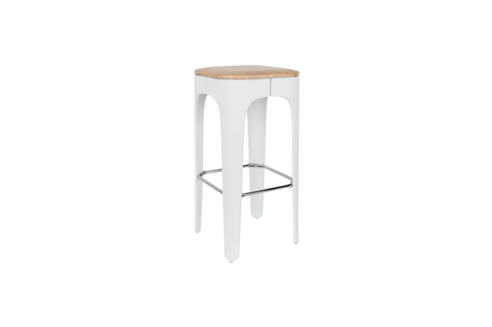 Up-High Bar Stool white White Label