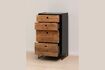 Miniature Utah light wood chest of drawers 4