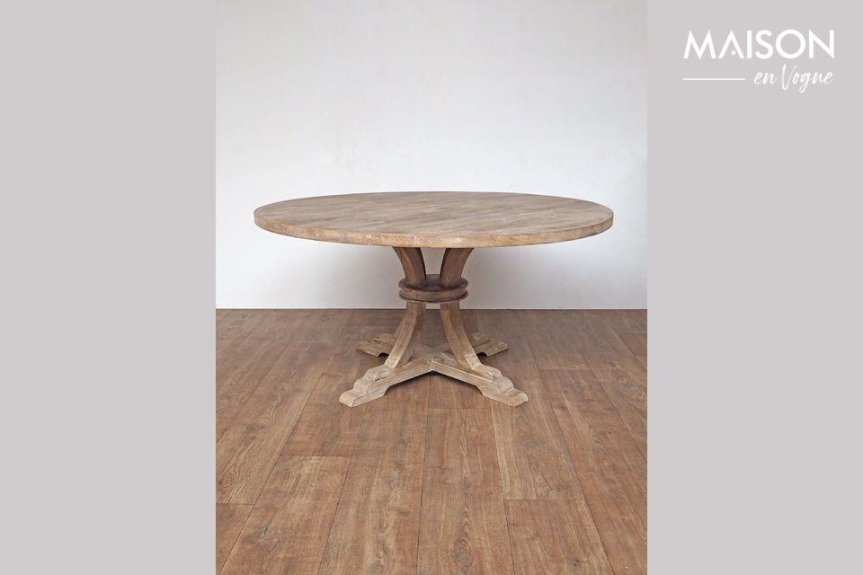 Valbelle Round table in wood Chehoma