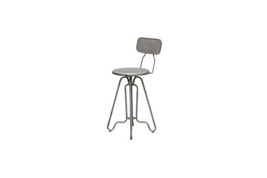 Valéry grey metal chair