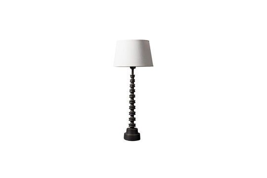 Vertebra brown aluminum table lamp