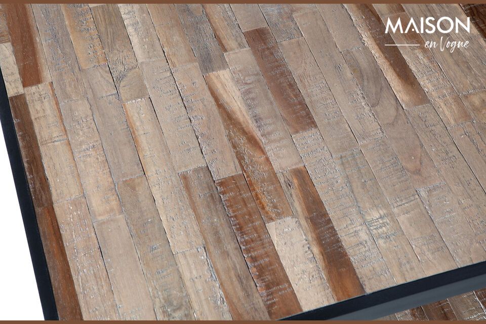 With a length of 120cm for a total height of 40cm and 60cm of depth
