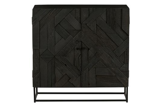 Villars black wooden sideboard Clipped