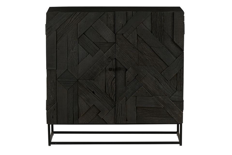Villars black wooden sideboard Athezza