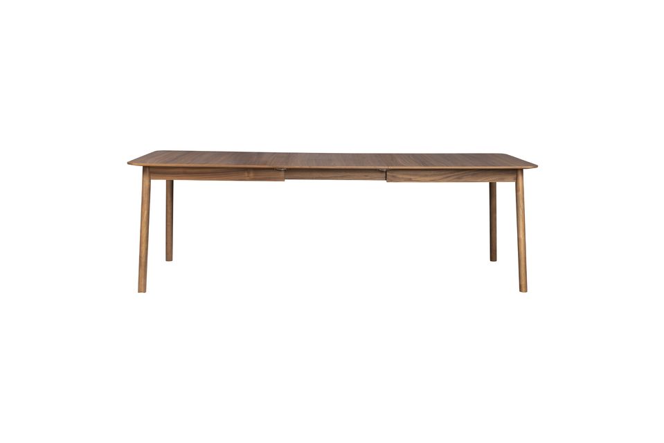 Walnut table Glimps Zuiver