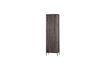 Miniature Wardrobe with drawers in brown oak wood New 4