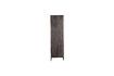 Miniature Wardrobe with drawers in brown oak wood New 1