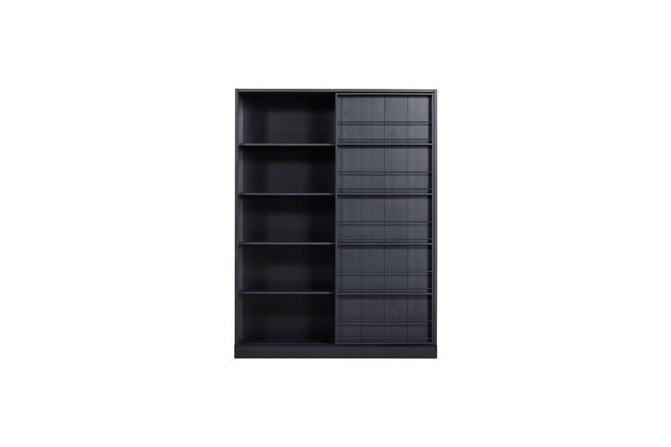 Swing sliding door cabinet can be used as a storage space but also as a display space