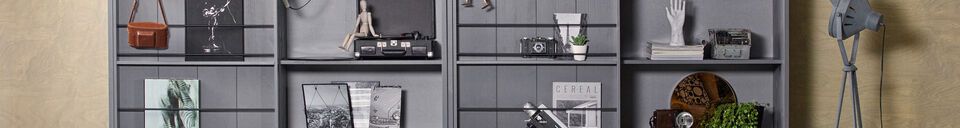 Material Details Wardrobe with sliding door in dark grey wood Swing