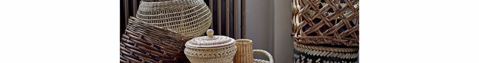 Material Details Water hyacinth baskets Sadia