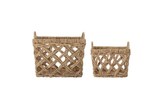 Water hyacinth baskets Sadia