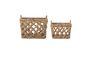 Miniature Water hyacinth baskets Sadia Clipped