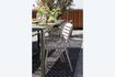 Miniature White aluminum garden chair Vondel 2