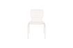 Miniature White aluminum garden chair Vondel 1