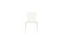 Miniature White aluminum garden chair Vondel Clipped