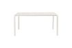 Miniature White aluminum garden table Vondel 1