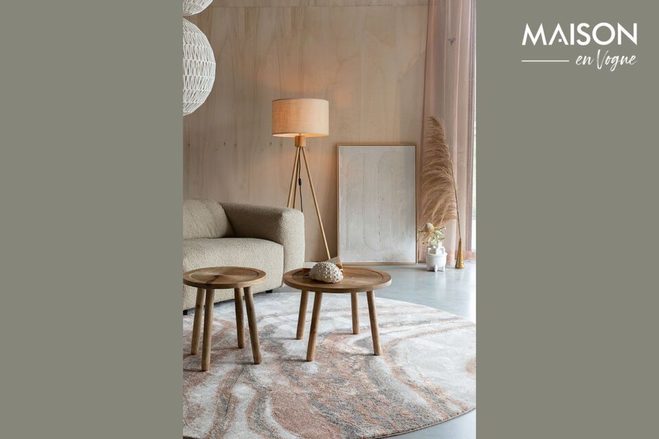 Bamboo, a durable and aesthetically pleasing material, offers a natural touch that warms any room