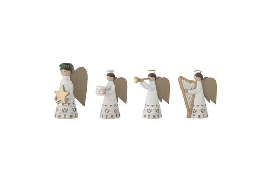 White candle holder Abba