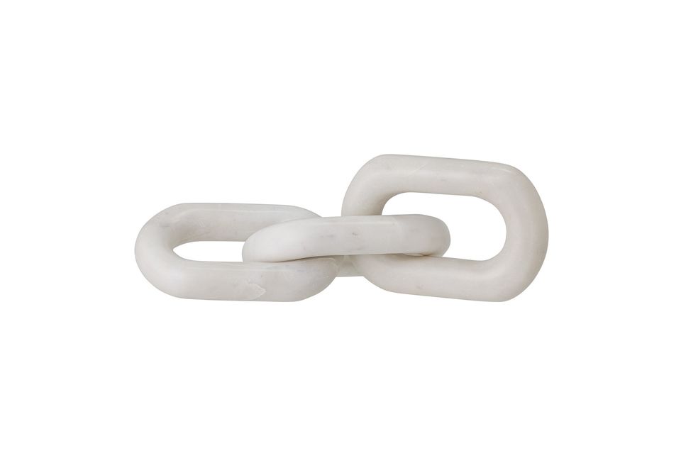 The Adee ornament from Bloomingville is an incredible white marble sculpture of intertwined rings