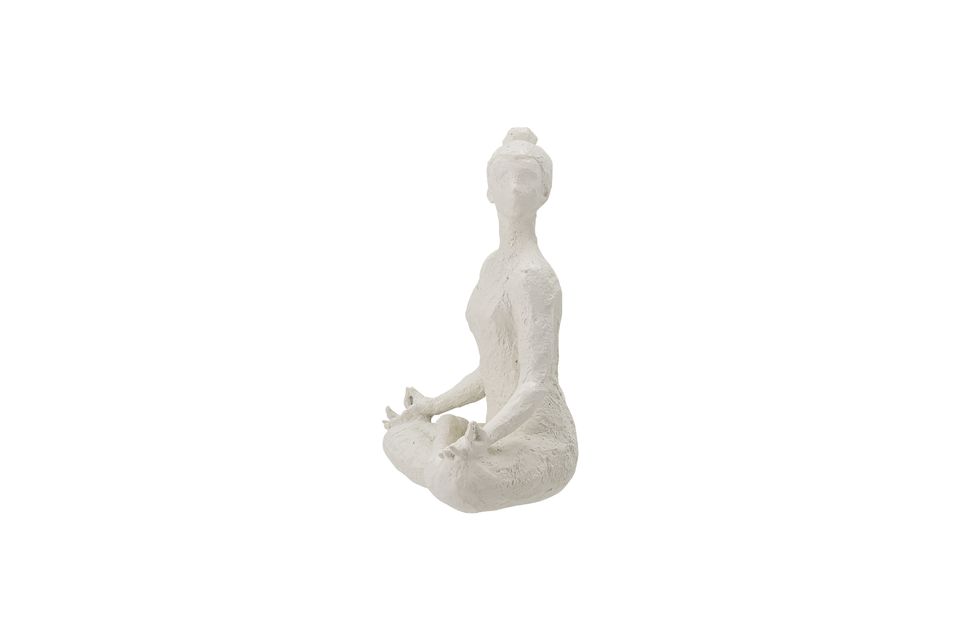 White decorative statuette Adalina - 7