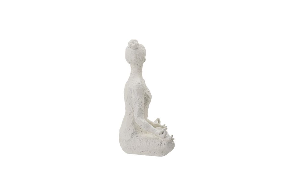White decorative statuette Adalina - 9