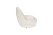 Miniature White fabric armchair Nash 5