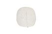Miniature White fabric armchair Nash 6