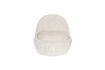 Miniature White fabric armchair Nash 7