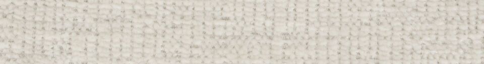 Material Details White fabric armchair Nash