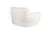 Miniature White fabric armchair Yeti 6