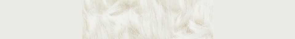 Material Details White fabric armchair Yeti