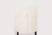 Miniature White fabric chair Ayle 11