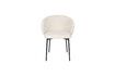 Miniature White fabric chair Ayle 1